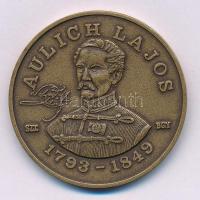 Bognár György (1944-) 1990. "MÉE Gyöngyösi Csoport - Aradi Vértanúk / Aulich Lajos" bronz ...