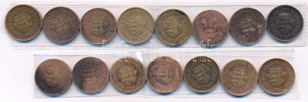 1946-1947. 2f tombak (15x) T:XF-VF Adamo F1