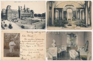 22 db RÉGI magyar és külföldi város képeslap / 22 pre-1945 Hungarian and foreign town-view postcards