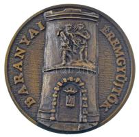 ~2010. "Klimó György 1710-1777 / Baranyai Éremgyűjtők" kétoldalas bronz emlékérem (59mm) T...