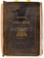 1891 B. Kozenns Geographischer Schul-atlas für Gymnasien, Real- und Handelschulen. Vollständig neu b...
