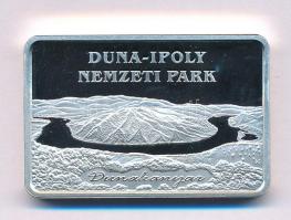 2015. 10.000Ft Ag "Duna-Ipoly Nemzeti Park / Havasi cincér" tanúsítvánnyal, kapszulával T:...
