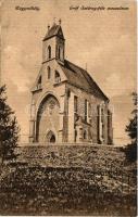 1915 Nagymihály, Michalovce; Gróf Sztáray féle mauzóleum. Ifj. Grünfeld Mór kiadása / mausoleum (EK)