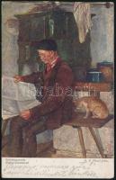 1918 Cenzúrázott képeslap Pancsevoból Pestszentlőrincre / Censored postcard