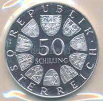 Ausztria 1972. 50Sch Ag "350 éves a Salzburgi Egyetem" T:PP Austria 1972. 50 Schilling Ag ...