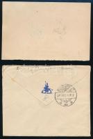 Simonyi-Semadam Sándor (1864-1946) miniszterelnök japán hajóútról hazaküldött aláírt borítékja, benn...