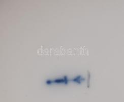 3 db Német porcelán nyuszi és teknős tálka , jelzett, hibátlan 10 cm, 11 cm + virágos tálka d: 14 cm...