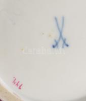 Meisseni váza. Kézzel festett, jelzett, hibátlan m: 29 cm