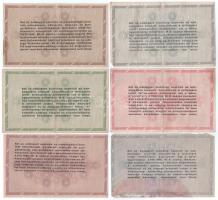 1946. 10.000AP-10.000.000AP (6xklf) T:F,VG
Adamo P55