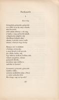 Szabó Lőrinc: 
Te meg a Világ. Versek.
[Budapest], (1932). Pantheon-kiadás (Kner Izidor ny., Gyoma...