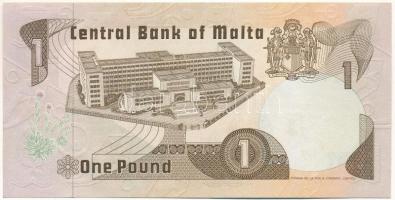 Málta 1967. 1L / 1P "A/14 578922" T:F, szép papír
Malta 1967. 1 Lira / 1 Pound "A/14...