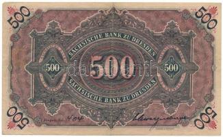 Német Birodalom / Szászország 1911. 500M "L 080777" T:F
German Empire / Saxony 1911. 500 ...