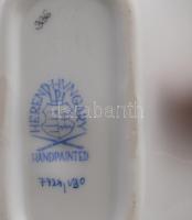 Herendi Viktória mintás leveles tálka, jelzett, hibátlan, h: 14,5 cm