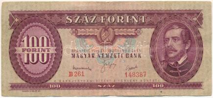 1949. 100Ft "B 261 148387" T:F, tintafolt Adamo F28