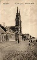 1915 Pancsova, Pancevo; Szerb ortodox templom. Horovitz Adolf és fia kiadása / Serbian Orthodox church (EK)