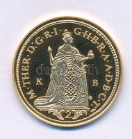 DN "Magyar aranypénzek utánveretben - Mária Terézia 2 dukát 1765" aranyozott Ag emlékérem ...