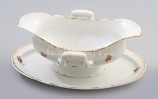 Hutscnereuther Selb szószos edény, jelzett, kopott, h: 24 cm