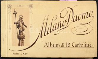 Milano, Milan; Duomo, Album di 18 Cartoline / postcard booklet with 18 images: cathedral