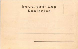 Zagreb, Zágráb; Rudolfova vojarna. R. Mosinger / katonai laktanya / K.u.k. military barracks (fl)