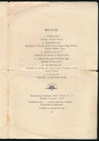 1933 Meghívó a Magyarbánhegyesi Önkéntes Tűzoltóegyesület által rendezett táncmulatságra, szign.: Ho...