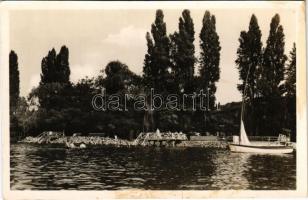 Balatonboglár, Magyar Államvasútiak Takarék és Segélyszövetkezete, üdülőtelep, strand (fl)
