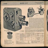 cca 1930-1940 Der Filmhelfer - Der Photo-Porst, Hanns Porst Nürnberg filmvetítő katalógus, a borítón...