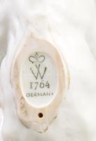 Wallendorf birkózó medvék. Jelzett, h: 14 cm