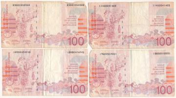 Belgium DN(1995) 100Fr (4x) T:F-VG
Belgium ND(1995) 100 Francs (4x) C:F-VG
Krause P#147
