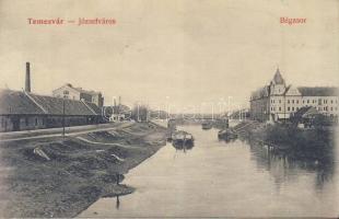 Temesvár Józsefváros Bégasor with lottery on backside