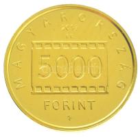 2013. 5000Ft Au "Robert Capa" (0,5g/0.999) tanúsítvánnyal T:P Hungary 2013. 5000 Forint Au...