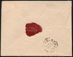 1887 5kr levélen / on cover "BODOLA" - Kolozsvár