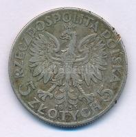 Lengyelország 1933. 5Zl Ag T:XF,VF patina, több ph. Poland 1933. 5 Złotych Ag C:XF,VF patina, edge errors Krause Y#21