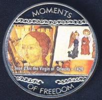Libéria 2004. 10$ "Szabadság pillanatai-Jean d´Arc" multicolor T:PP