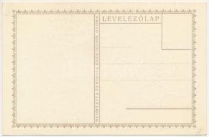 Boldog Húsvéti Ünnepeket! Nyomtatta és kiadja Kner Izidor, Gyoma / Hungarian Easter art postcard wit...