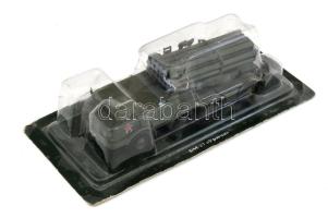 BM-27 Uragan rakéta-sorozatvető makett, bontatlan csomagolásban (a csomagolás kissé sérült), h: 12,5 cm