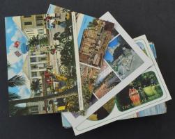 Kb. 100 db MODERN külföldi város képeslap, vegyes minőségben / 100 modern foreign countries town postcards in mixed quality