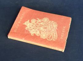 Előd Marcel: 
Csipkebokréta. Versek. (Számozott, aláírt.)
(Budapest), 1939. Szerző kiadása (Hungár...