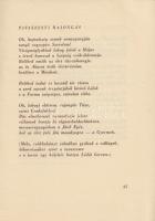 Előd Marcel: 
Csipkebokréta. Versek. (Számozott, aláírt.)
(Budapest), 1939. Szerző kiadása (Hungár...