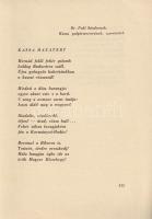 Előd Marcel: 
Csipkebokréta. Versek. (Számozott, aláírt.)
(Budapest), 1939. Szerző kiadása (Hungár...
