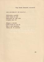 Előd Marcel: 
Csipkebokréta. Versek. (Számozott, aláírt.)
(Budapest), 1939. Szerző kiadása (Hungár...