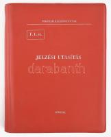Magyar Államvasutak F. 1. sz. Jelzési utasítás. Bp., 1974, KÖZDOK, 171+(5) p. Kiadói nyl-kötés, helyenként kézzel írt bejegyzésekkel, beragasztott kiegészítésekkel és ábrákkal.