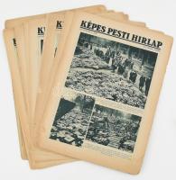 1936 Berlin téli és nyári olimpiáról tudósító képes magazinok, kb 20 db