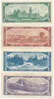 Kanada 1954. 2$ "J/R 6943065" + 5$ "U/X 2547594" + 10$ "T/V 0045381" +...