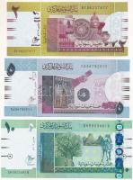 Szudán 2017. 2P + 5P + 10P T:AU Sudan 2017. 2 Pounds + 5 Pounds + 10 Pounds C:AU Krause P#71, P#72, P#73