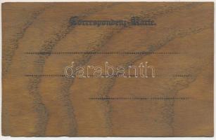 Rabbi, héber újévi üdvözlet. Kézzel rajzolt és festett egyedi lap fakéregből / Rabbi, Hebrew New Yea...