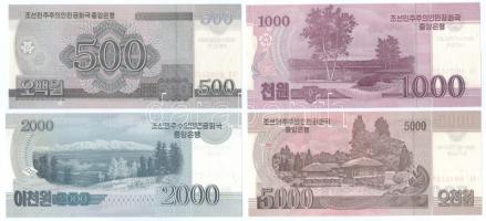 Észak-Korea 2008. 5W-5000W (9xklf) "Kim Dzsongszuk, Kim Ir Szen első feleségének születésének 1...