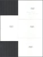 Utassy József (1941-2010) költő portréja, Erdei Katalin fotója, pecséttel jelzett, 18×13 cm