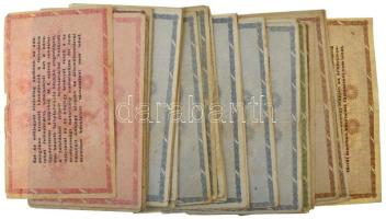 1946. 10.000AP - 1.000.000AP (57x) vegyes adópengő bankjegy tétel T:F,VG