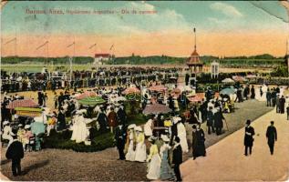 1913 Buenos Aires, Hipodromo Argentino, Dia de carreras / horse race day (EB)
