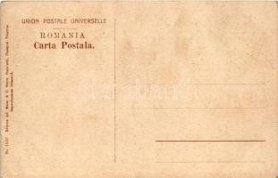 Sinaia, Corpul de Garda. Ad. Maier &amp; D. Stern (Bucuresti) / Guard Corps (worn corners)